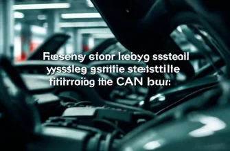 Причины отказа системы бесключевого доступа Keyless Go из-за наводок в CAN-шине