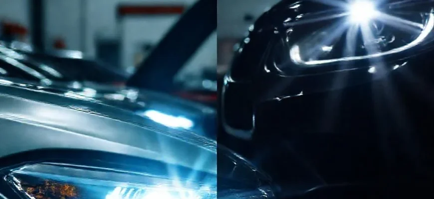 Светодиодные лампы против галогеновых: сравнение светового пучка
